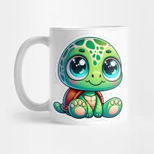 Kawaii Turtle Mug